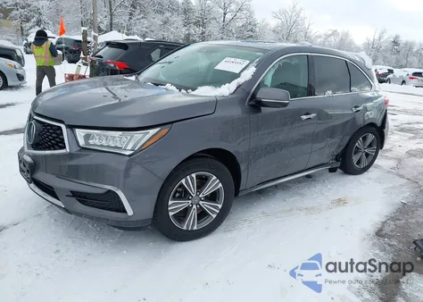 2019 Acura Mdx Standard из США, поврежденный, VIN 5J8YD4H36KL037425